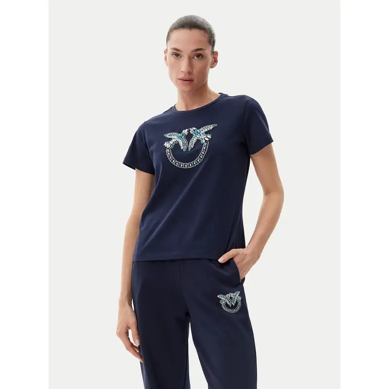 Pinko T-shirt Blu 3490923