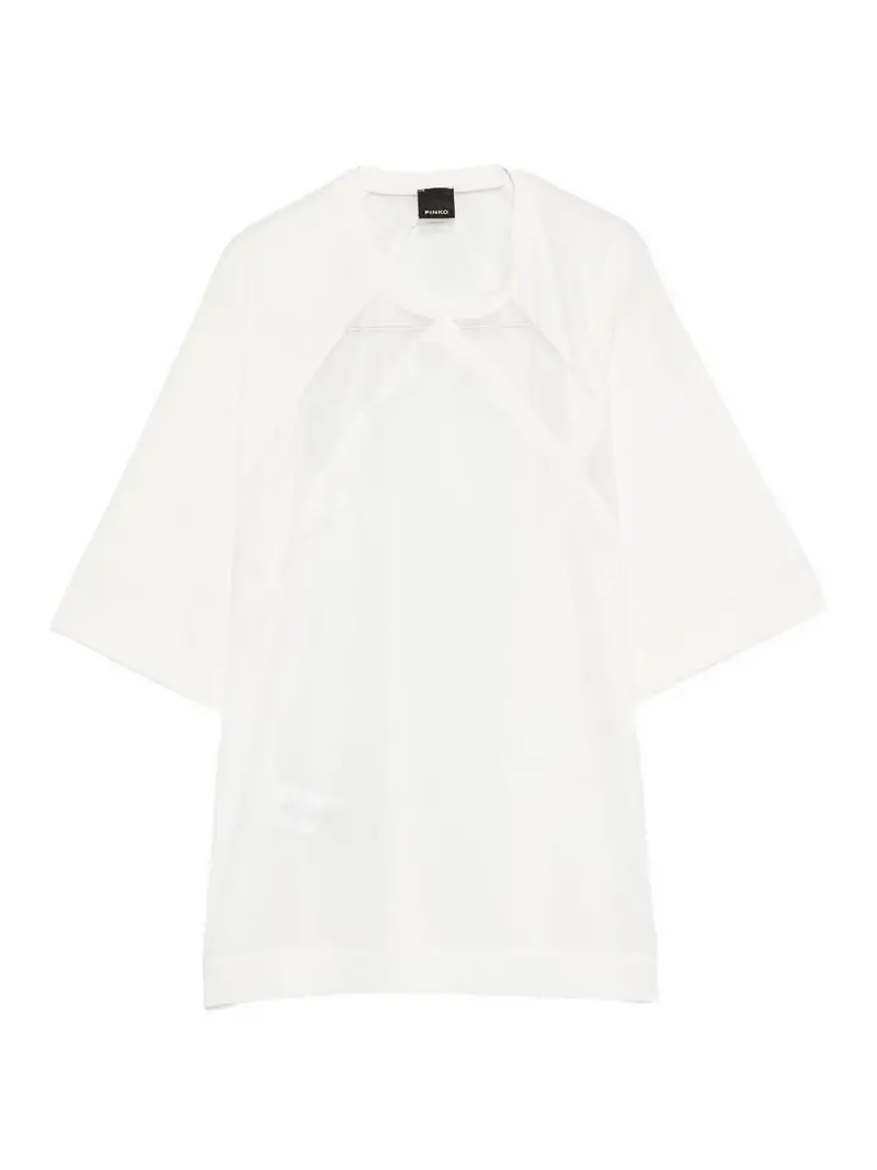 Pinko T-shirt Bianco 4309018