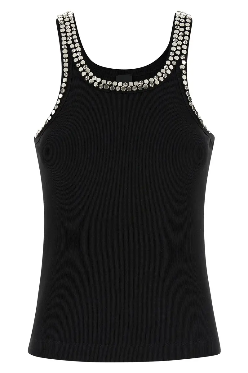 Tank Top 'Coriandoli' Nero