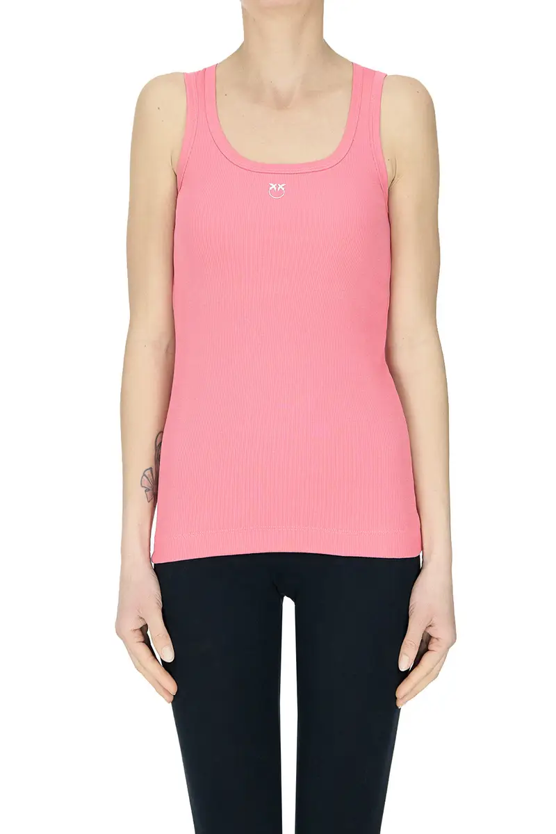 Tank top in cotone