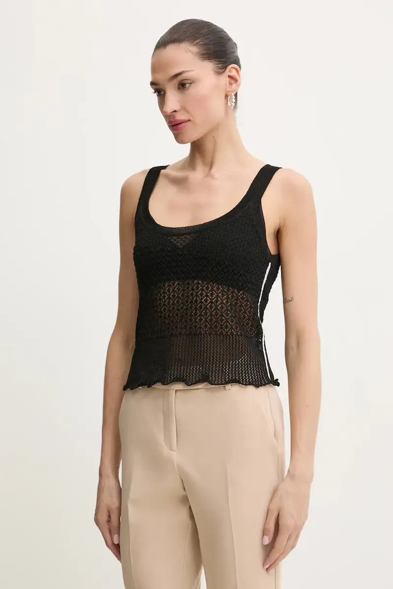 top colore nero 104642 A2EB