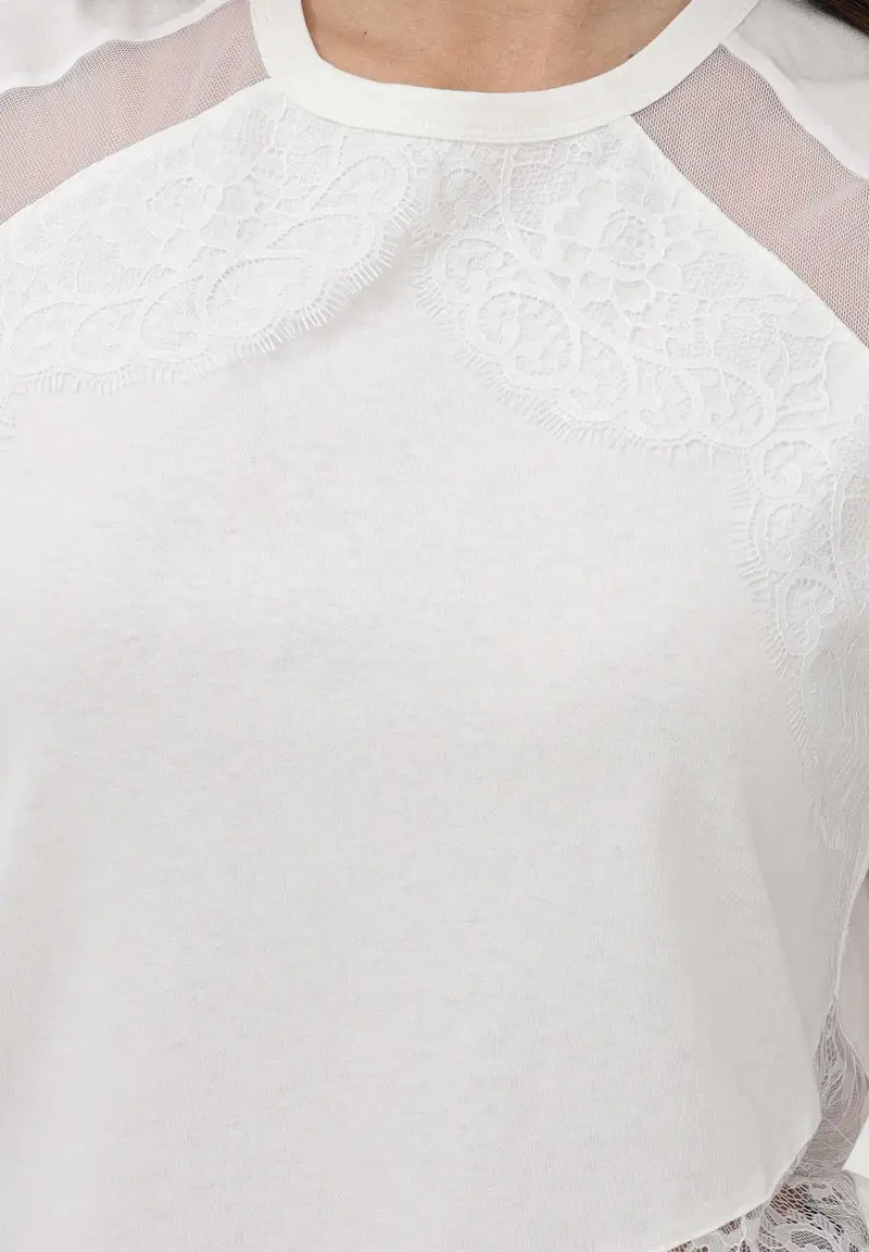 Pinko Top Donna Bianco 4196823 miniatura 3