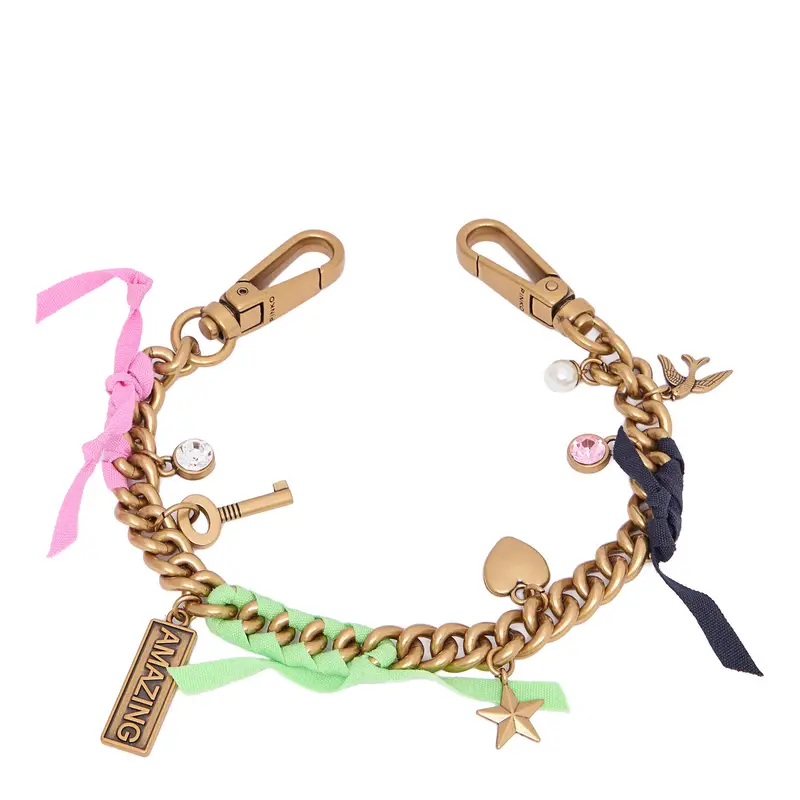 Tracolla intercambiabile PINKO Bag Charm 1 AI 25-26 PCPL 105518 A2RK Oro