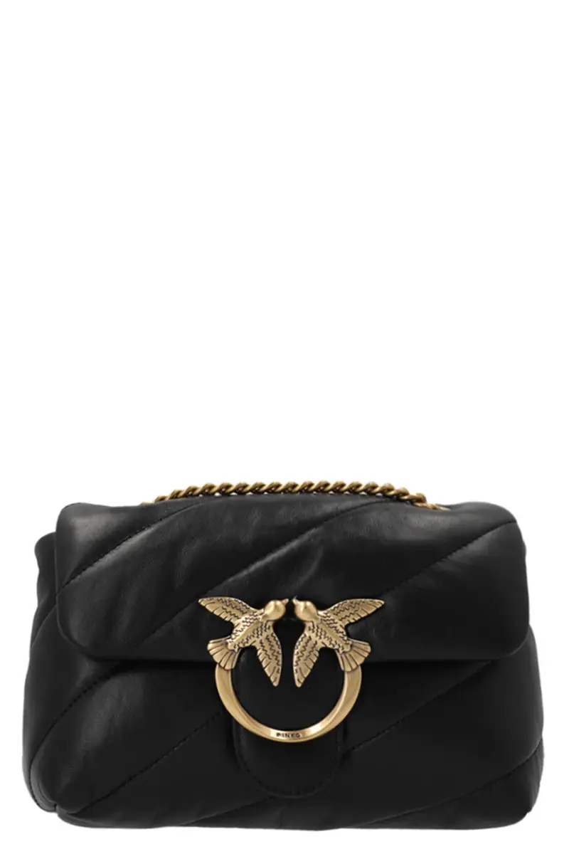 Tracolla 'Love Mini Puff' Nero