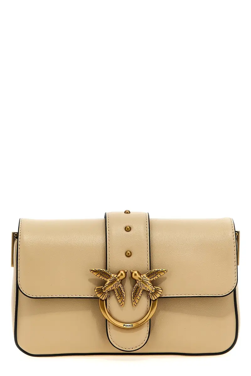 Tracolla 'Love One Mini' Beige