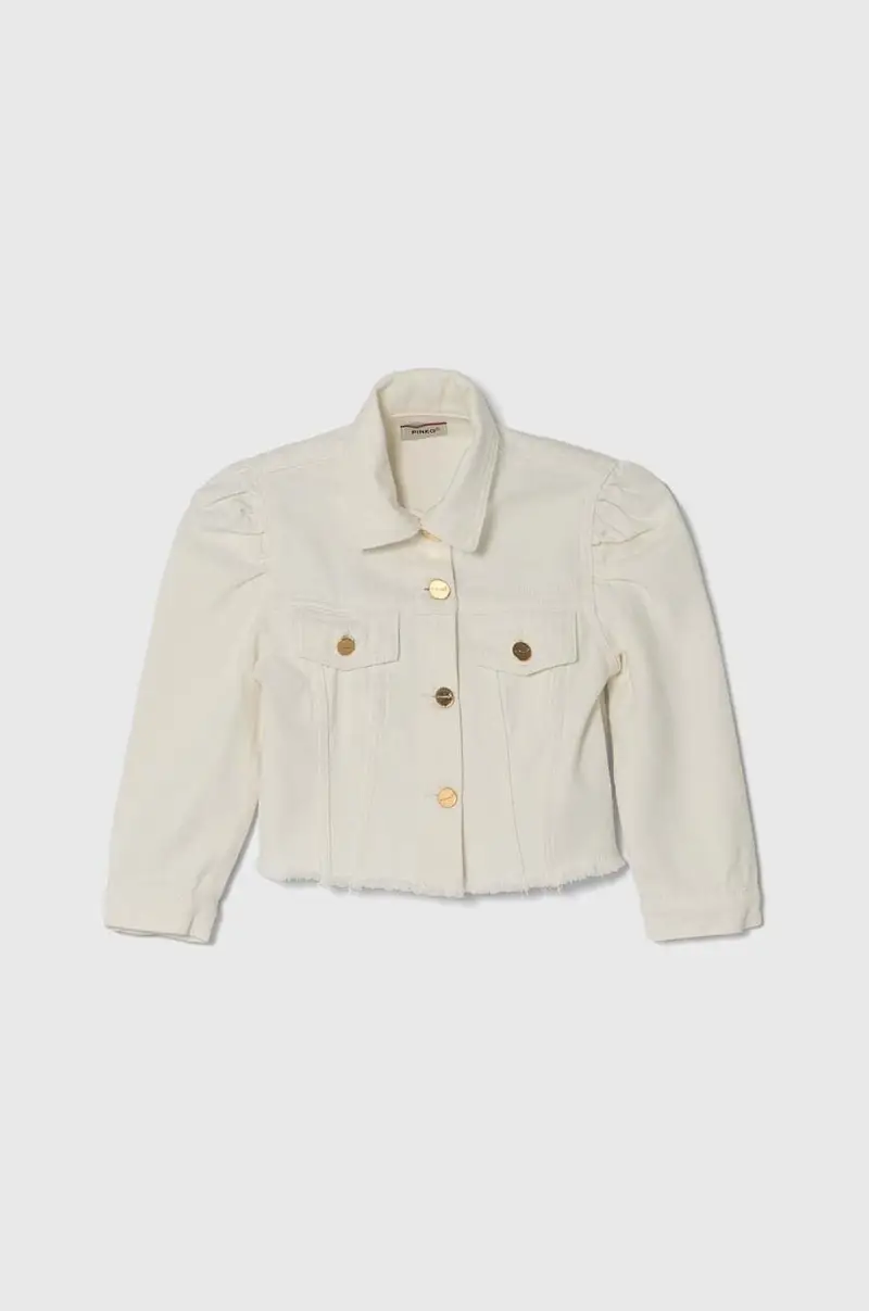 giacca jeans bambino/a colore bianco