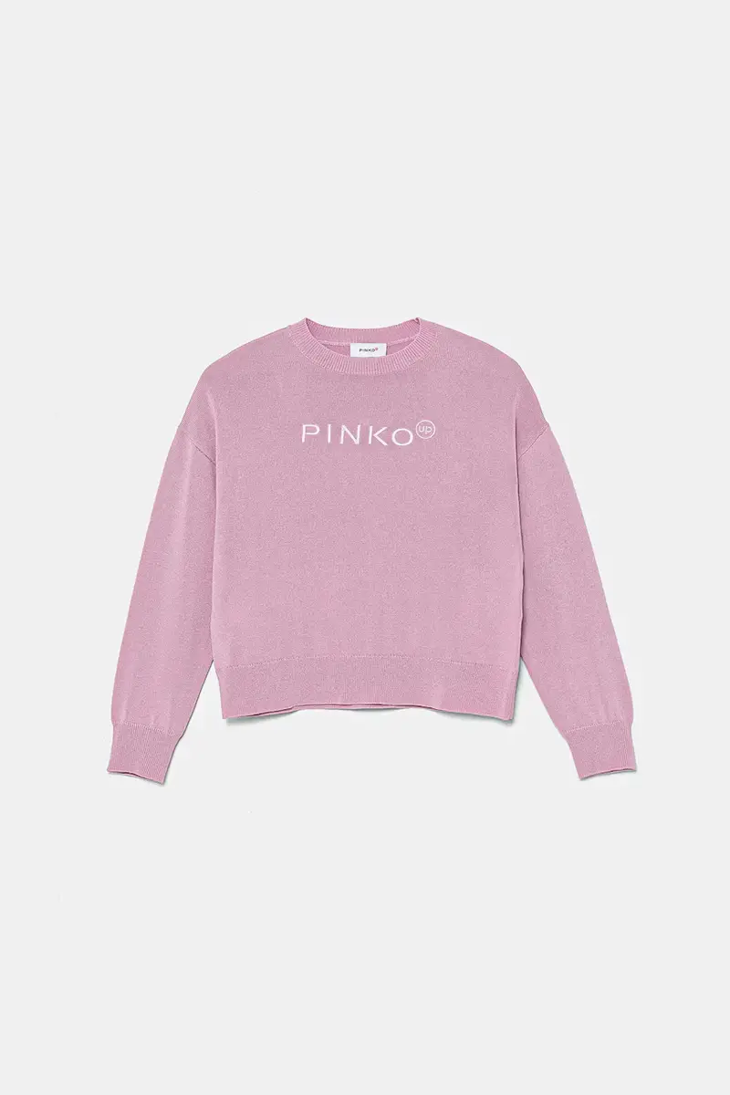 Up maglione per bambini colore rosa KFMA007.C.FL073 miniatura 2