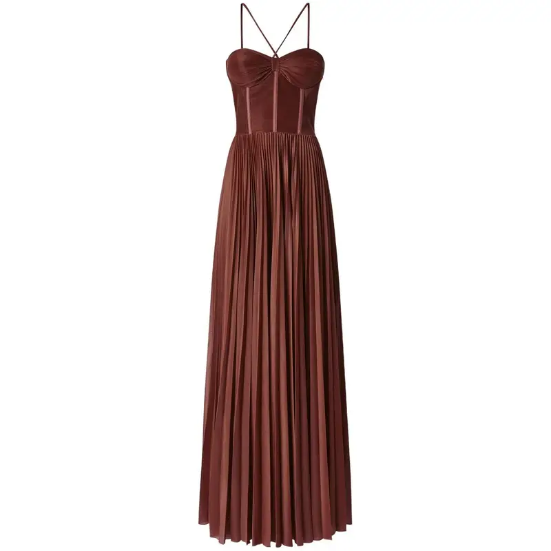 vestiti casual donna pinko - cicogna abito jersey BROWN