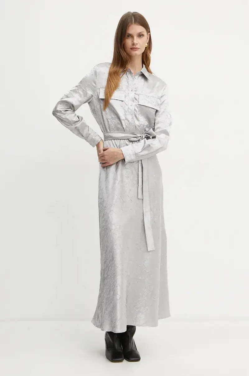 vestito colore argento 104426 A285