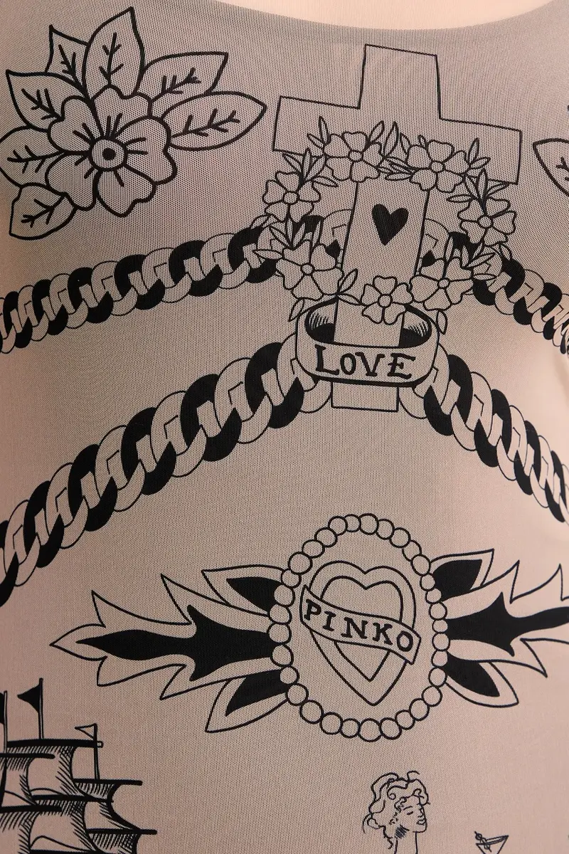 vestito colore beige 105797 A2VM miniatura 5