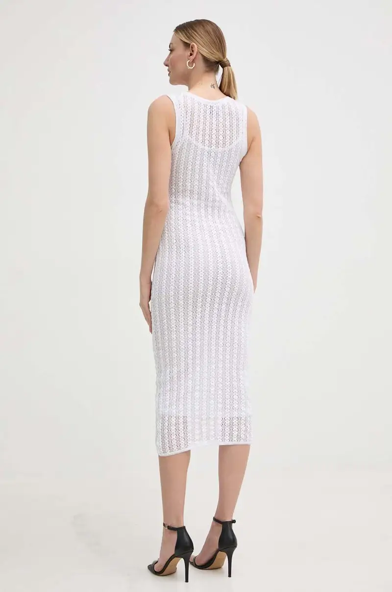 vestito colore bianco 103193 A1PY miniatura 2