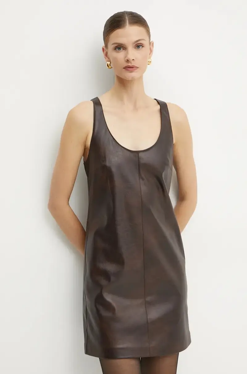 vestito colore marrone 104397 A27M