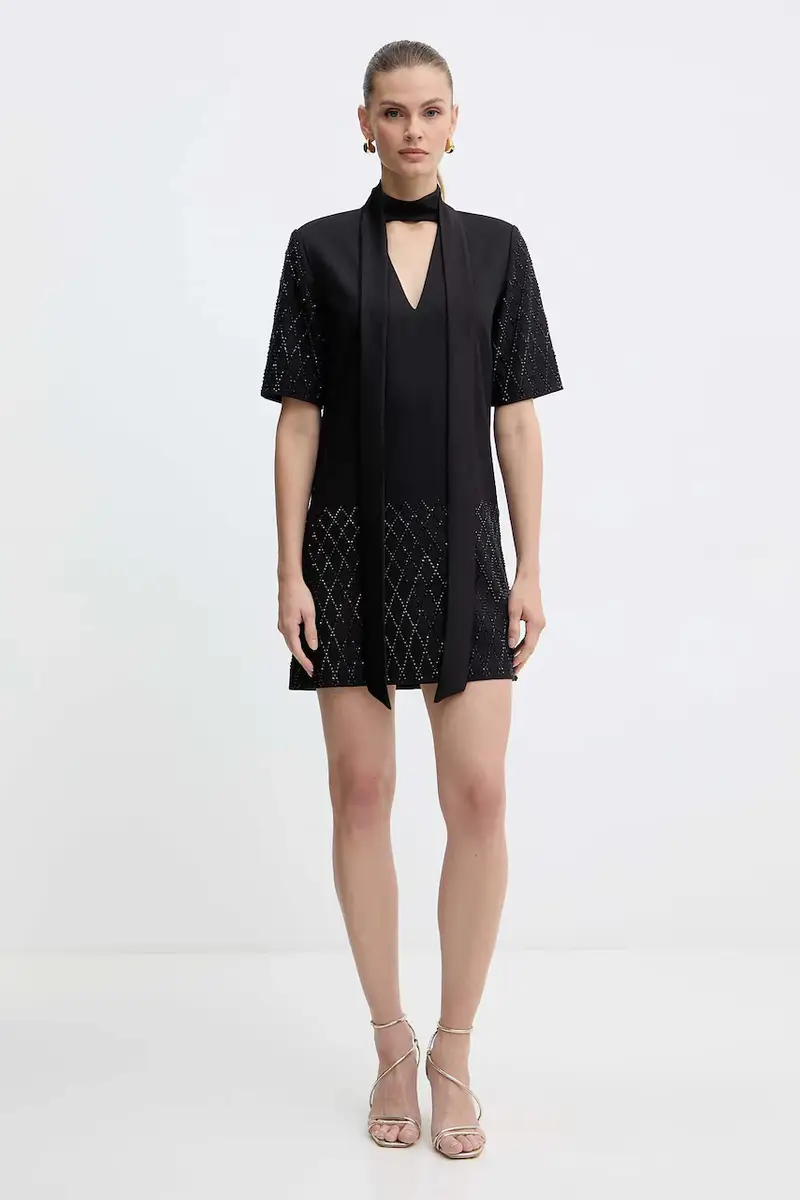 vestito colore nero 105523 A2PO miniatura 2