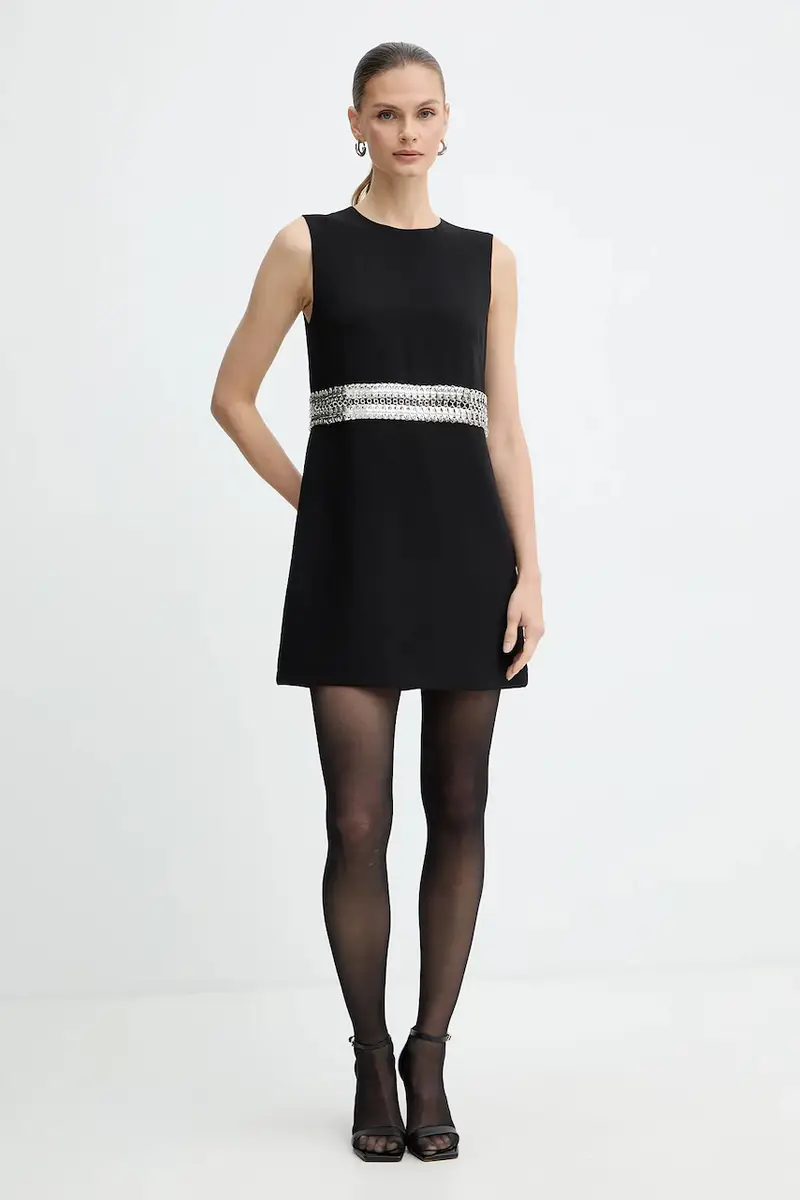 vestito colore nero 105956 A2YH miniatura 2