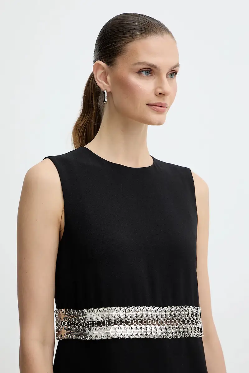 vestito colore nero 105956 A2YH miniatura 4