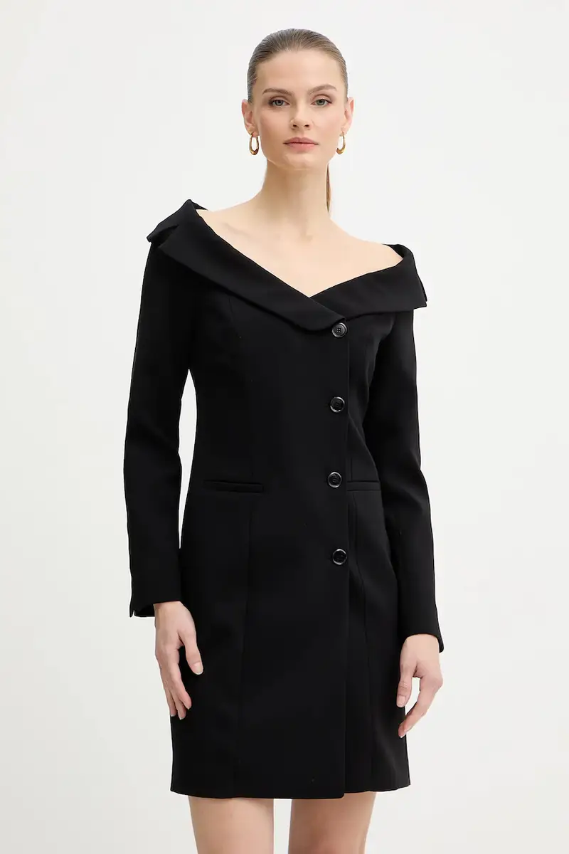 vestito colore nero 106139 A304