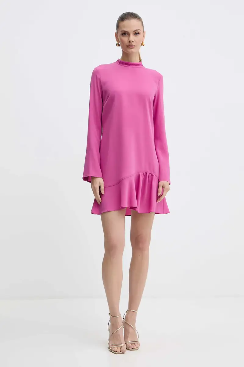 vestito colore rosa 105676 A2QW miniatura 2