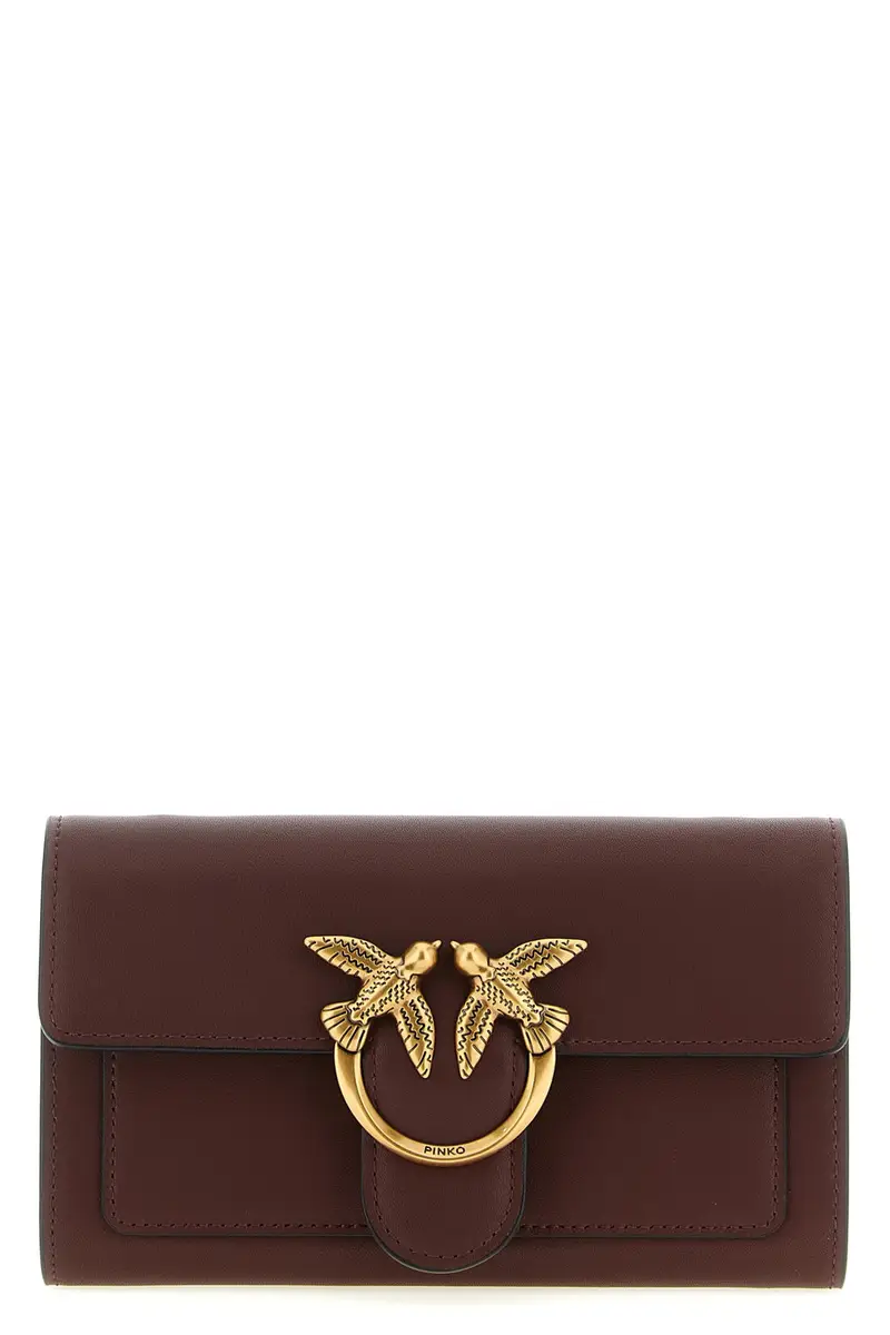 Wallet On Chain 'Love Simply' Bordeaux