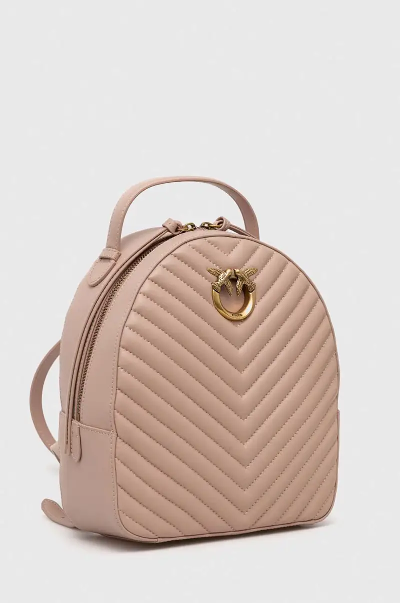 zaino in pelle Answear Exclusive donna Beige miniatura 2