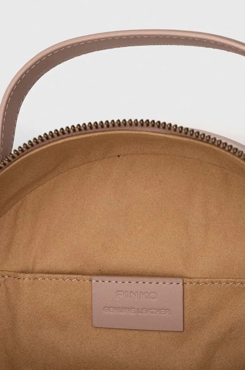 zaino in pelle Answear Exclusive donna Beige miniatura 5