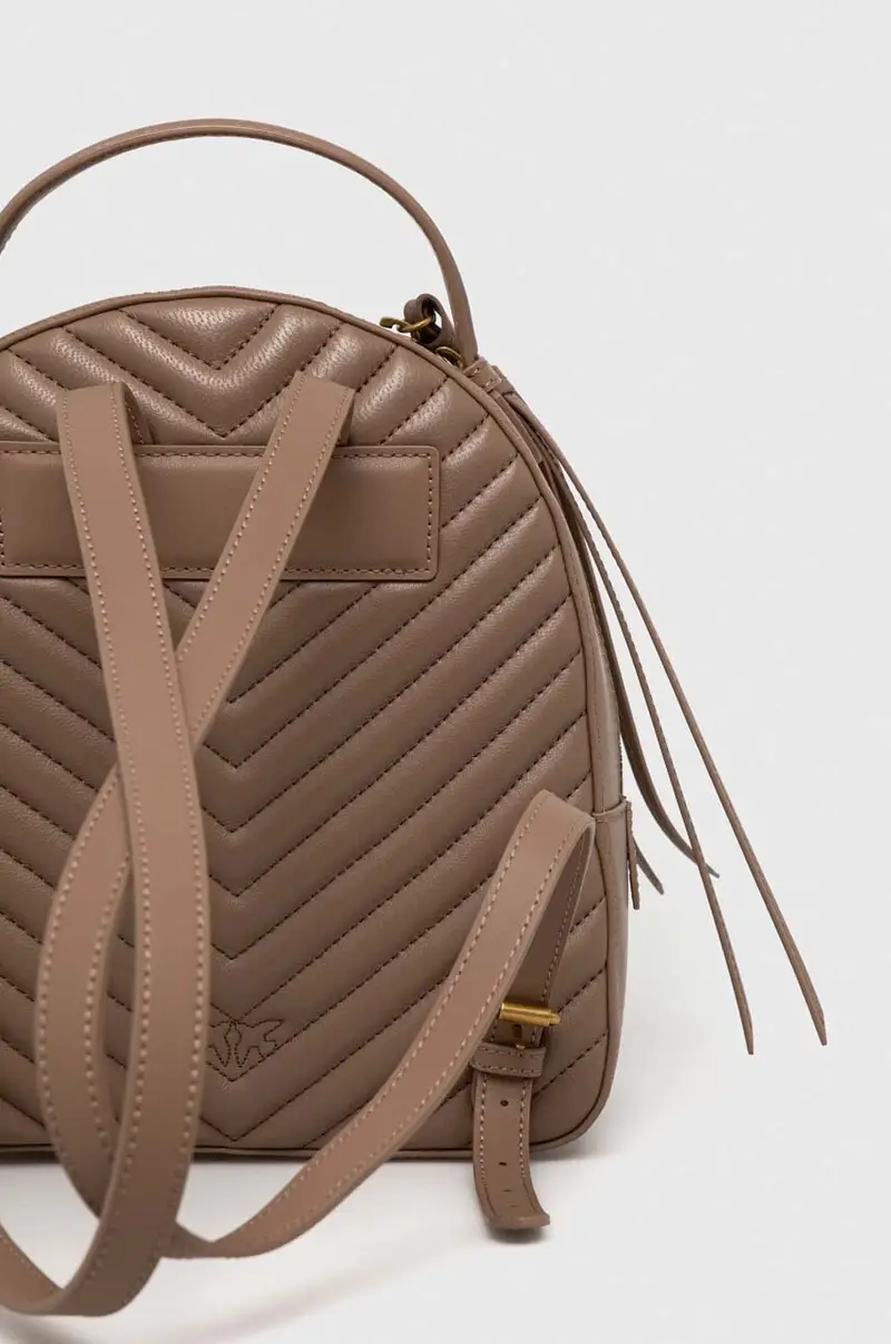 zaino in pelle Answear Exclusive donna Marrone miniatura 3