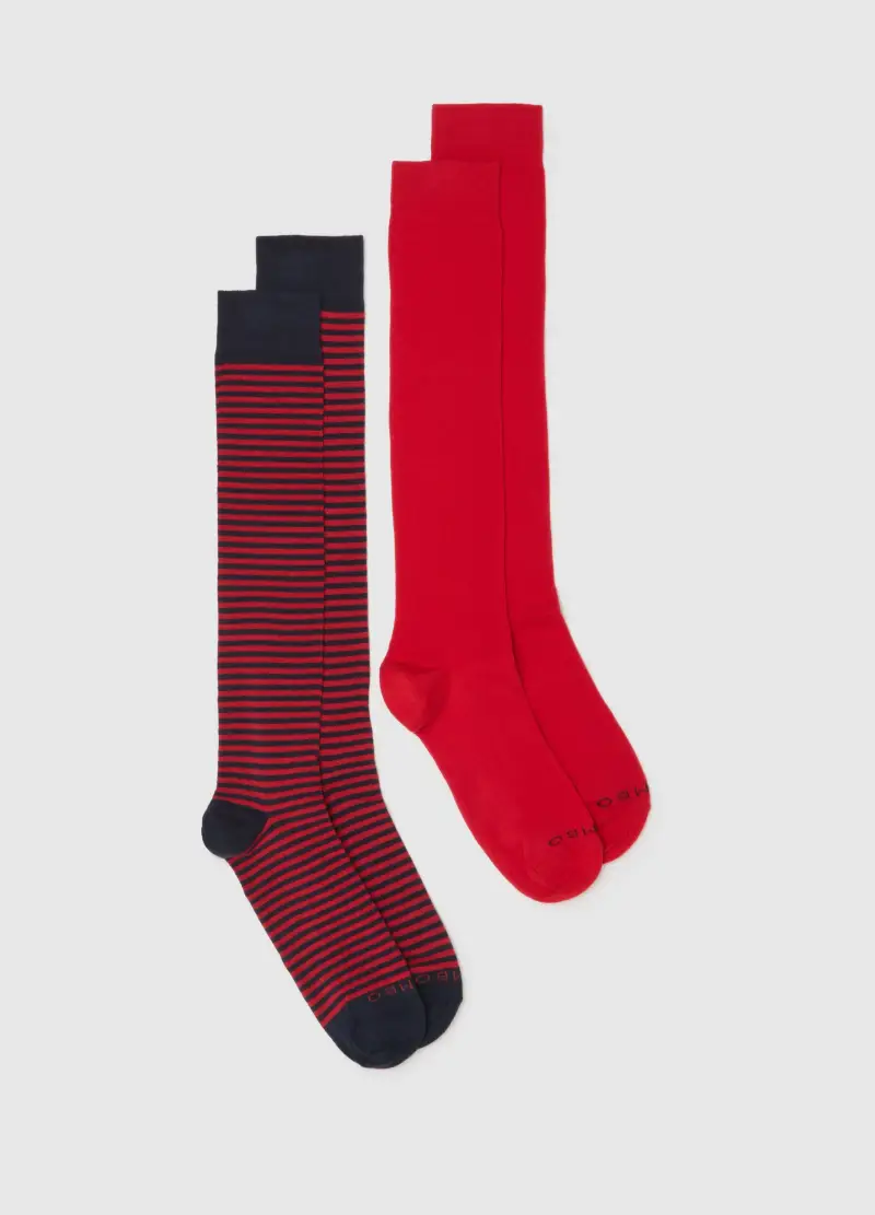 PIOMBO Calze Uomo Rosso 3048560