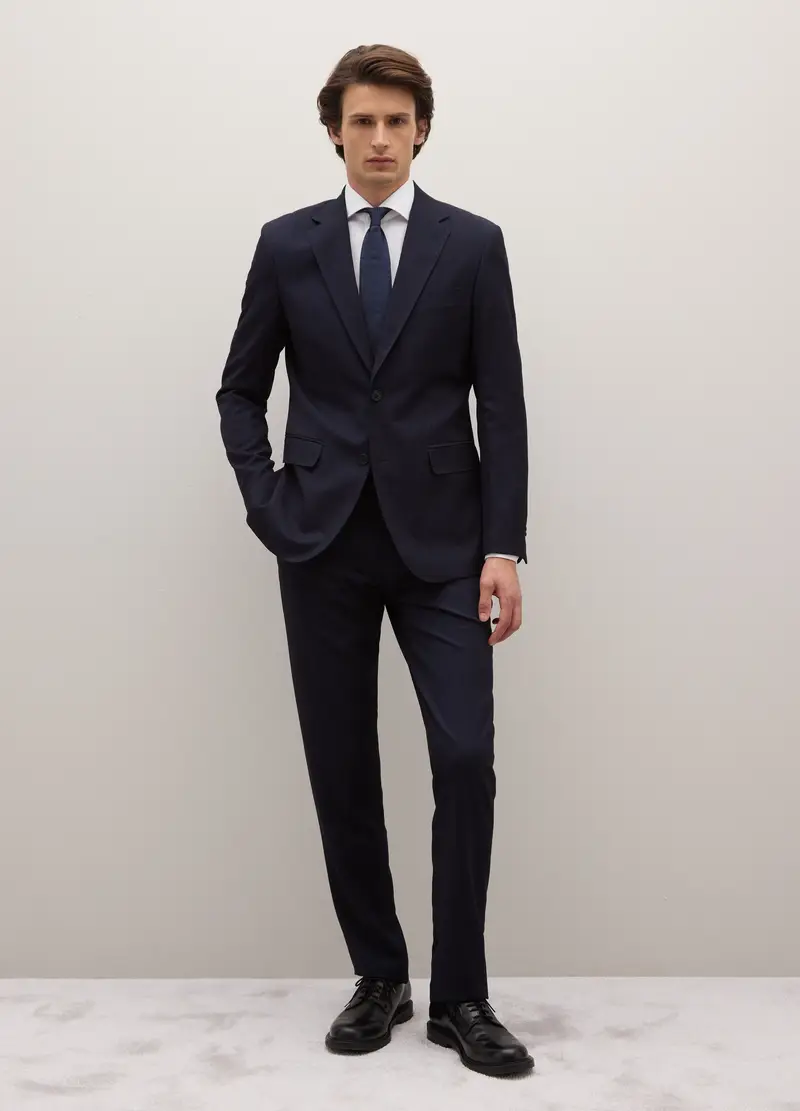 PIOMBO Blazer Uomo Blu 4153352 miniatura 2