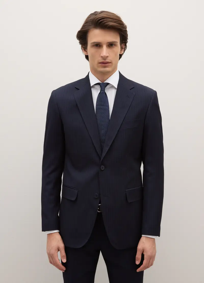 PIOMBO Blazer Uomo Blu 4153352 miniatura 3