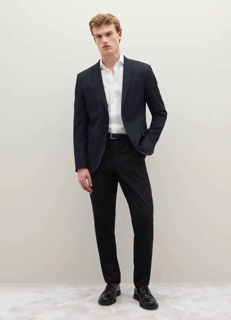 PIOMBO Blazer Uomo Blu 4122492 miniatura 2