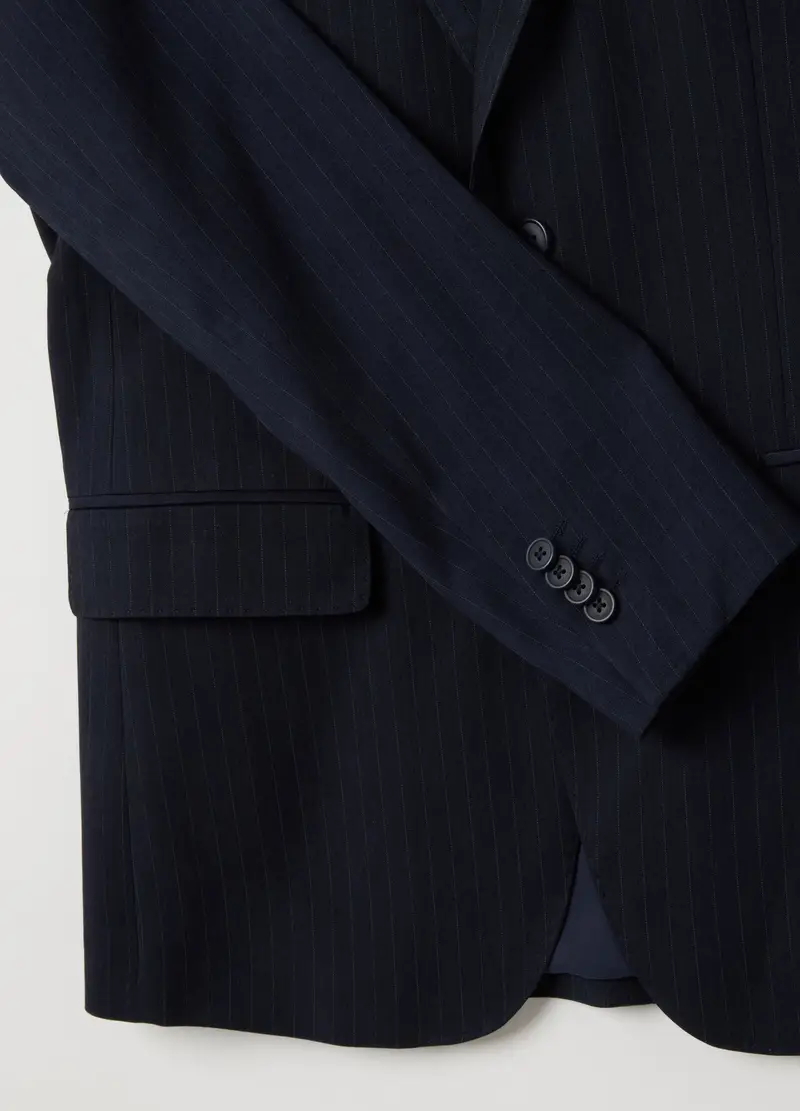 PIOMBO Blazer Uomo Blu 2827180 miniatura 2