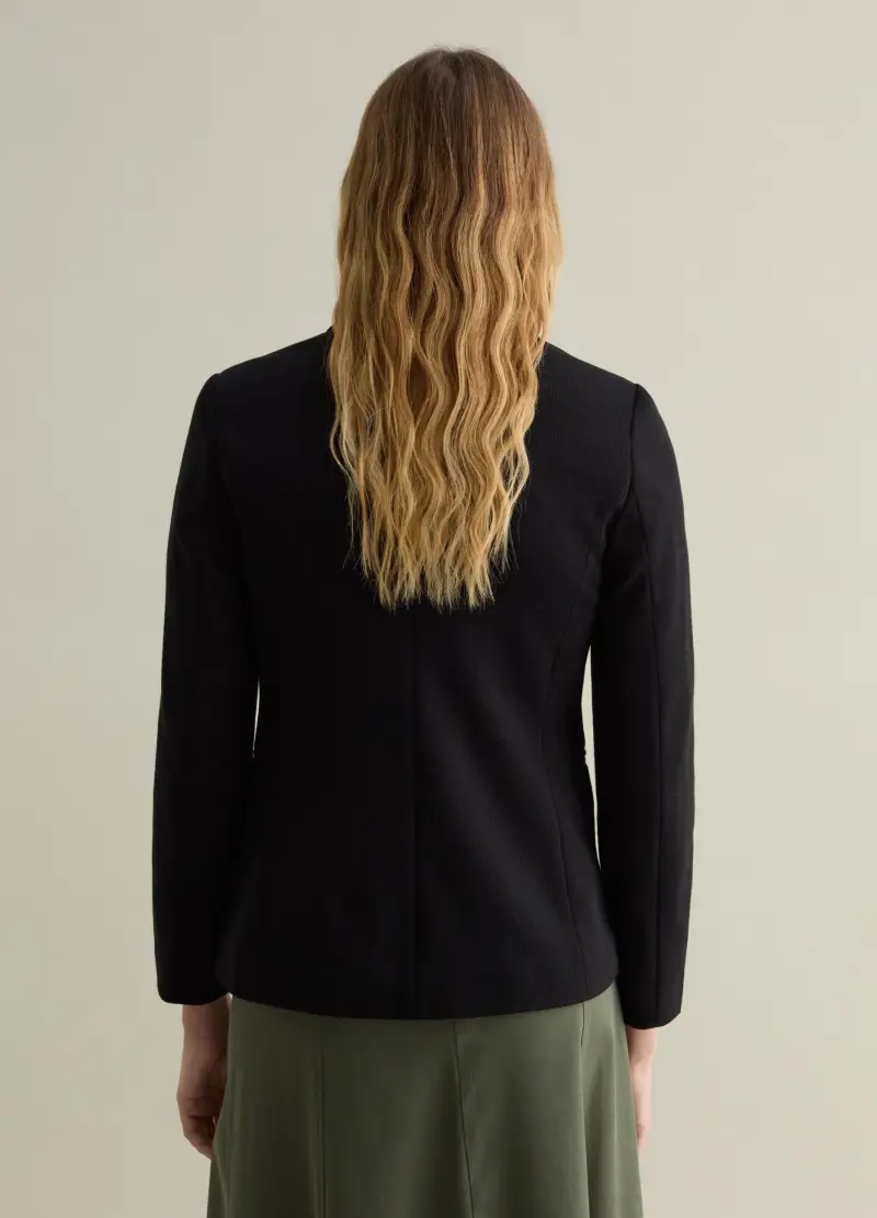 PIOMBO Blazer Donna Nero 3983751 miniatura 3