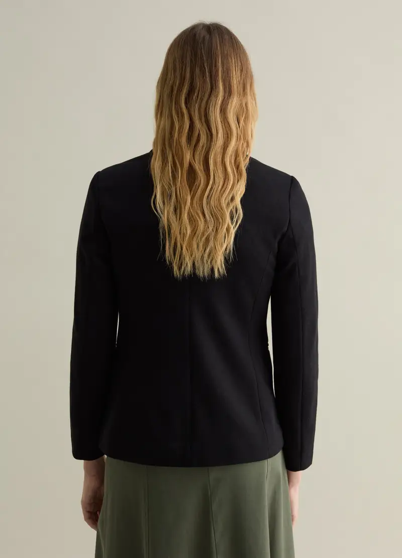 PIOMBO Blazer Donna Nero 4122287 miniatura 3
