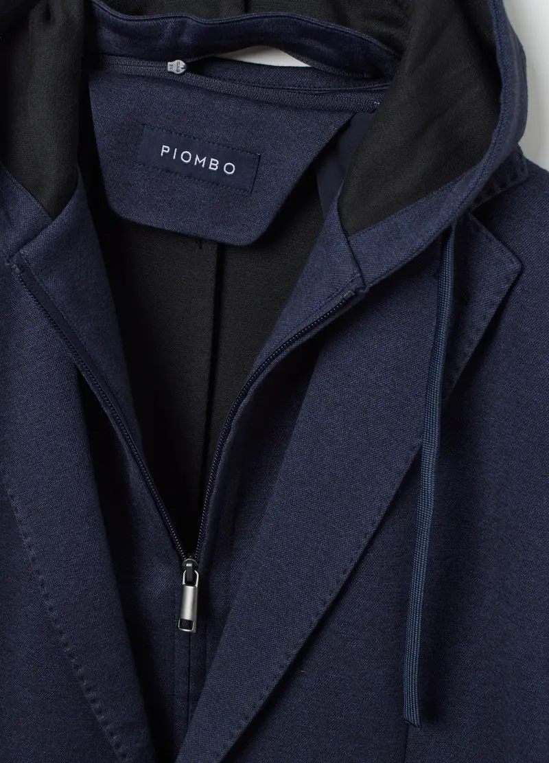 PIOMBO Blazer Uomo Blu 2852895 miniatura 2