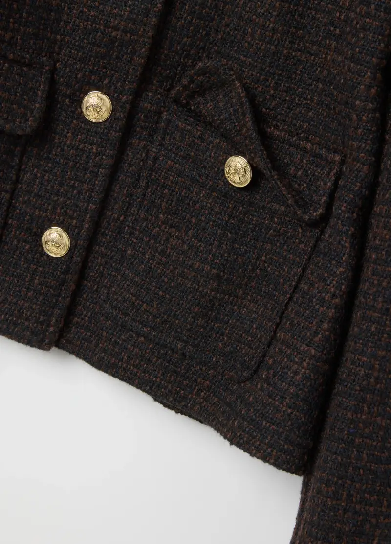 PIOMBO Blazer Donna Marrone 2723329 miniatura 2