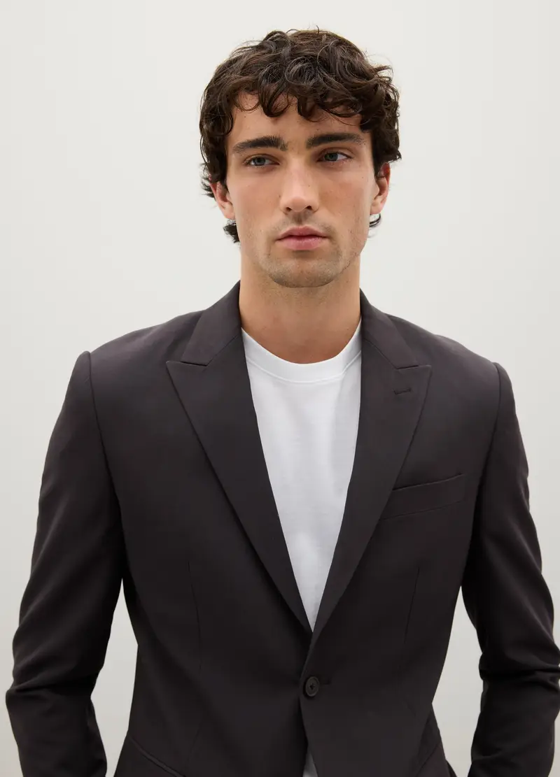 PIOMBO Blazer Uomo Grigio 1994767 miniatura 2