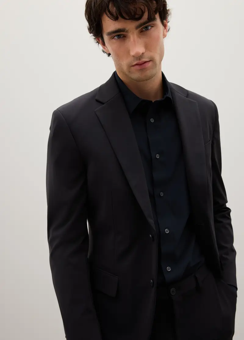 PIOMBO Blazer Uomo Nero 1526582