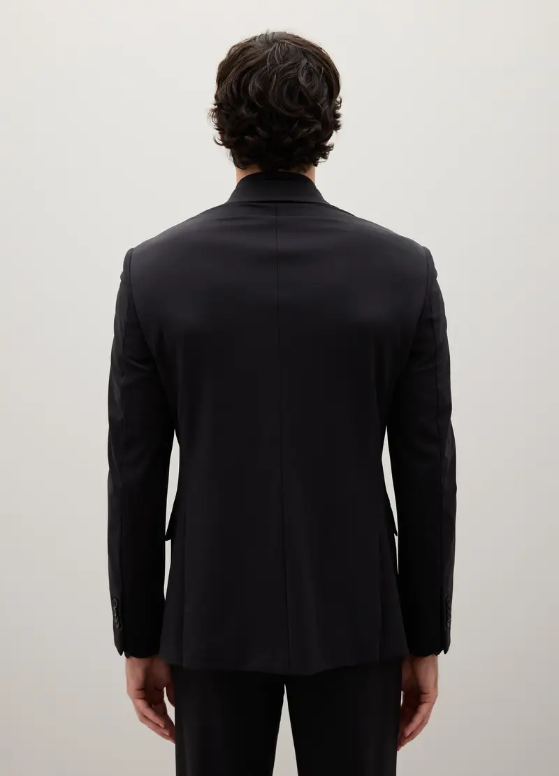 PIOMBO Blazer Uomo Nero 1526582 miniatura 3