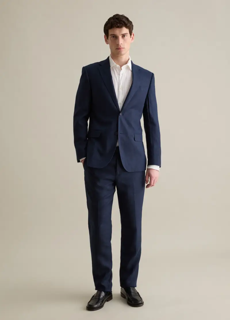 PIOMBO Blazer Uomo Blu 3983826 miniatura 2