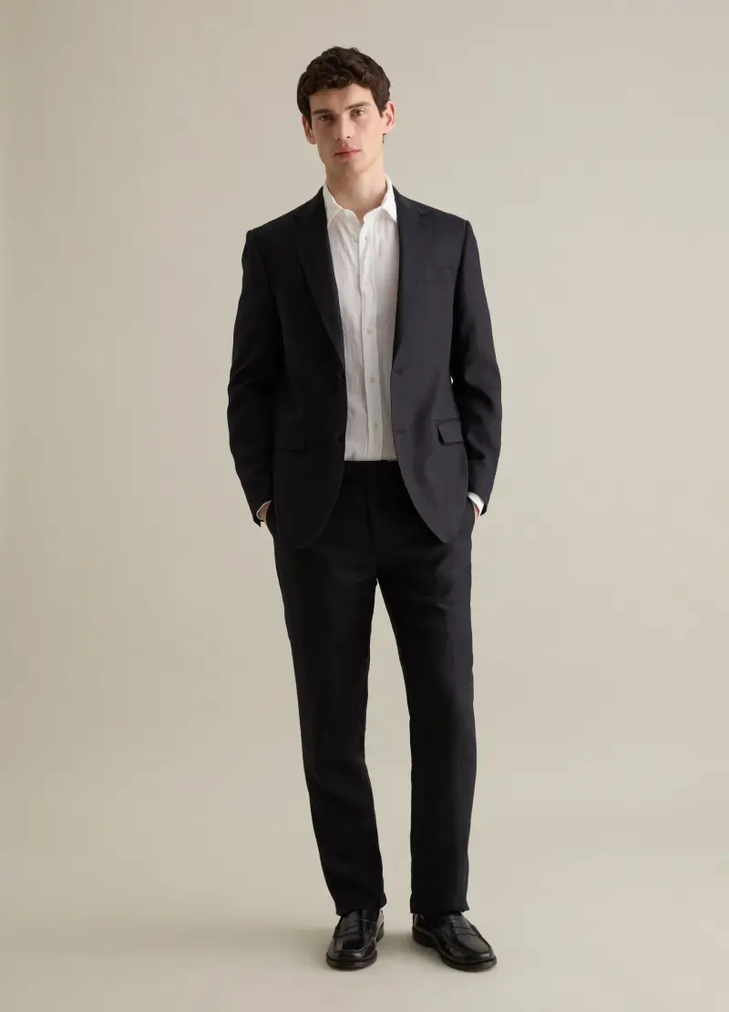 PIOMBO Blazer Uomo Nero 3983827 miniatura 2