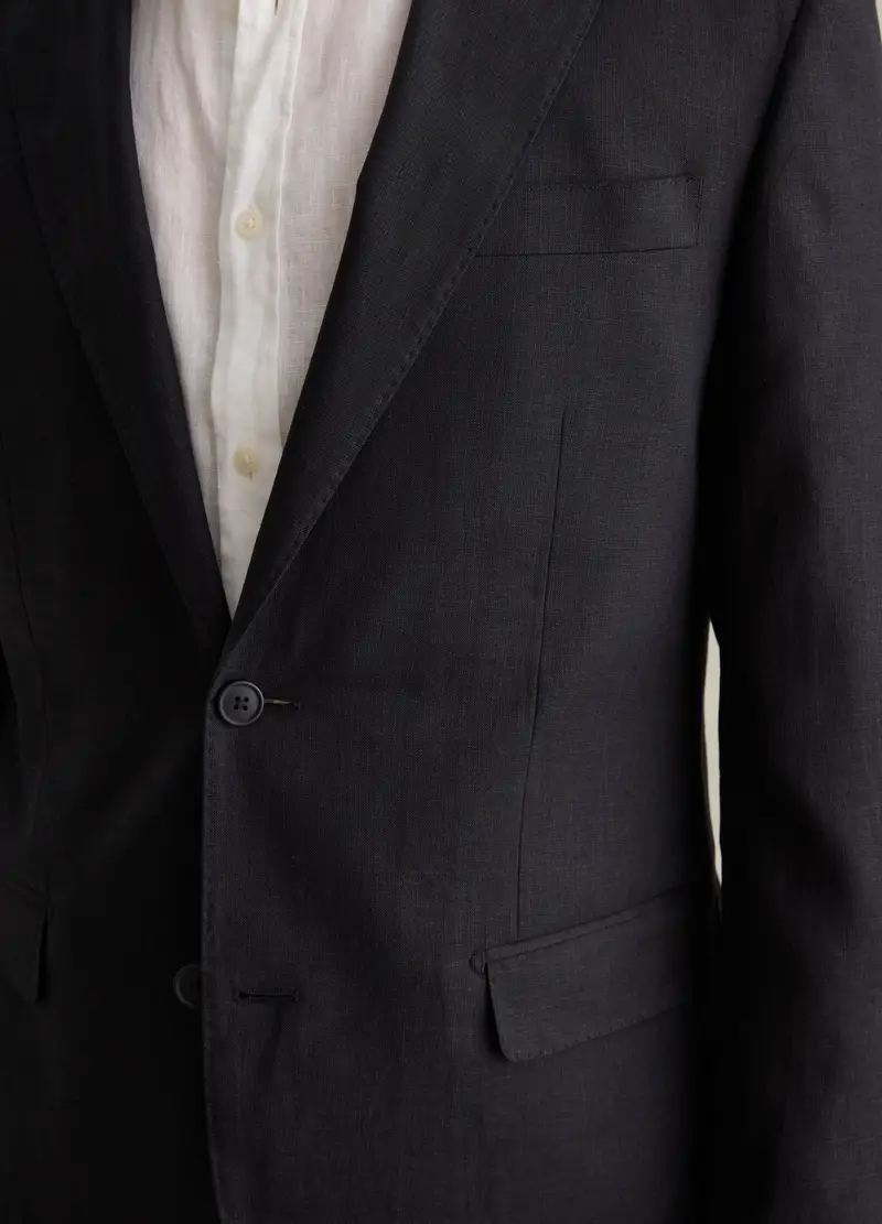 PIOMBO Blazer Uomo Nero 3983827 miniatura 3