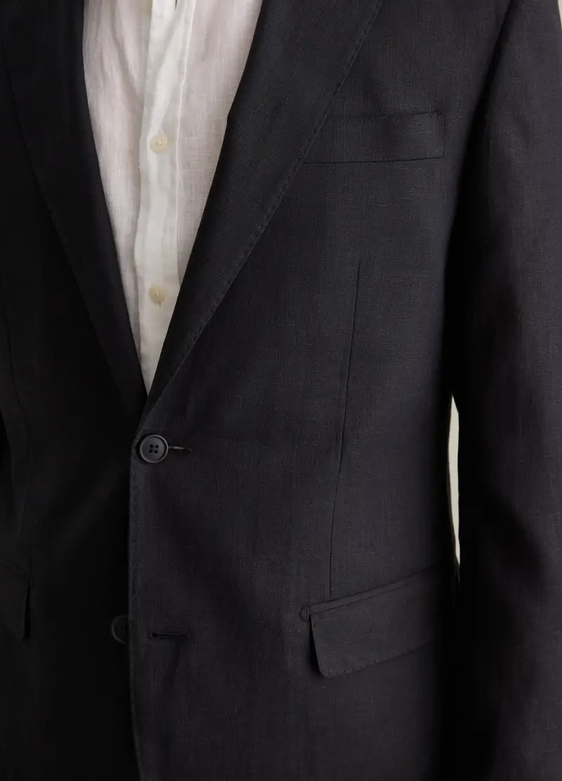 PIOMBO Blazer Uomo Nero 1964312 miniatura 2