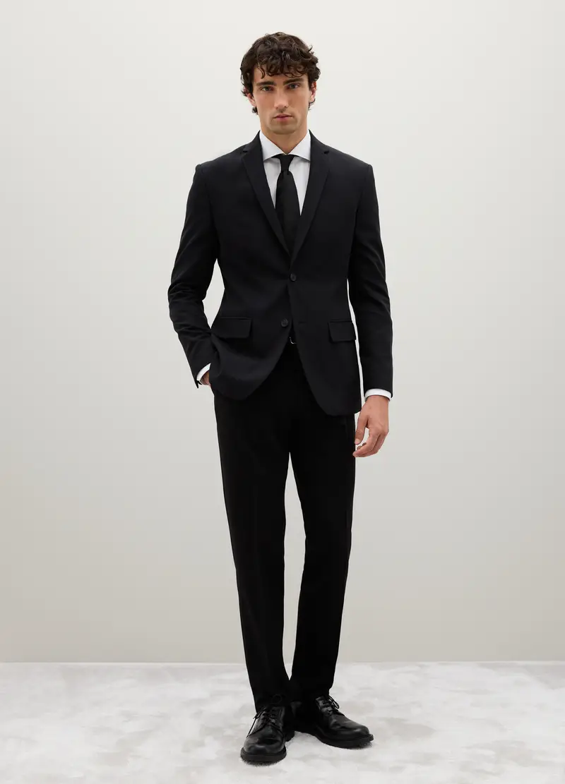 PIOMBO Blazer Uomo Nero 4152922