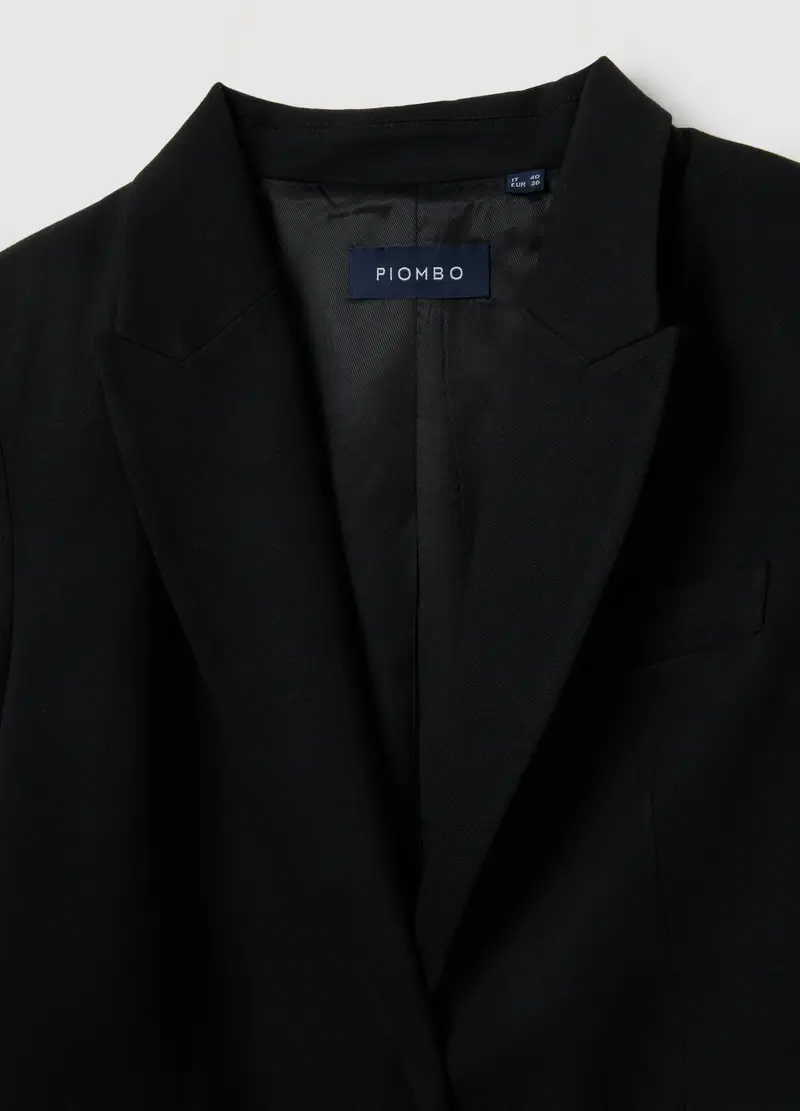 PIOMBO Blazer Donna Nero 2852858 miniatura 2