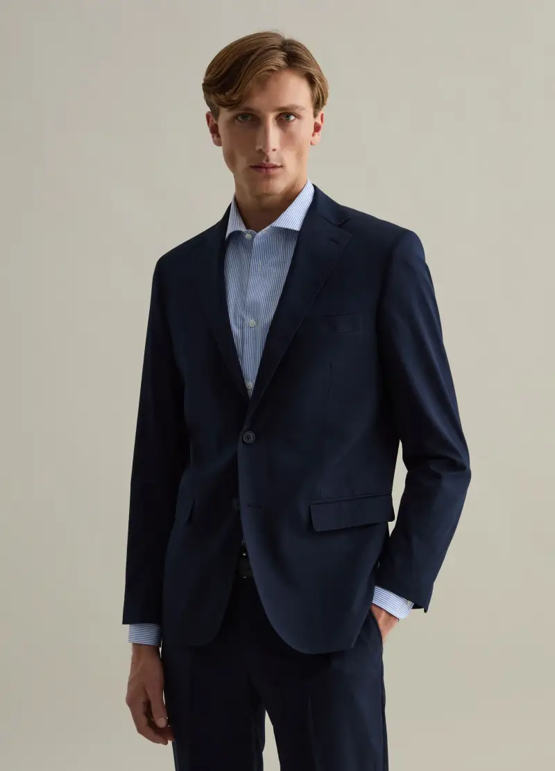 PIOMBO Blazer Uomo Blu 2734989 miniatura 2