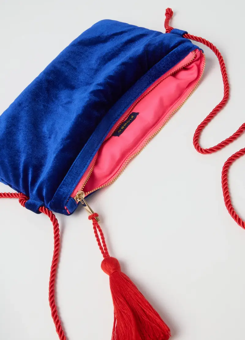 PIOMBO Borsa a spalla Donna Blu 3047994 miniatura 3