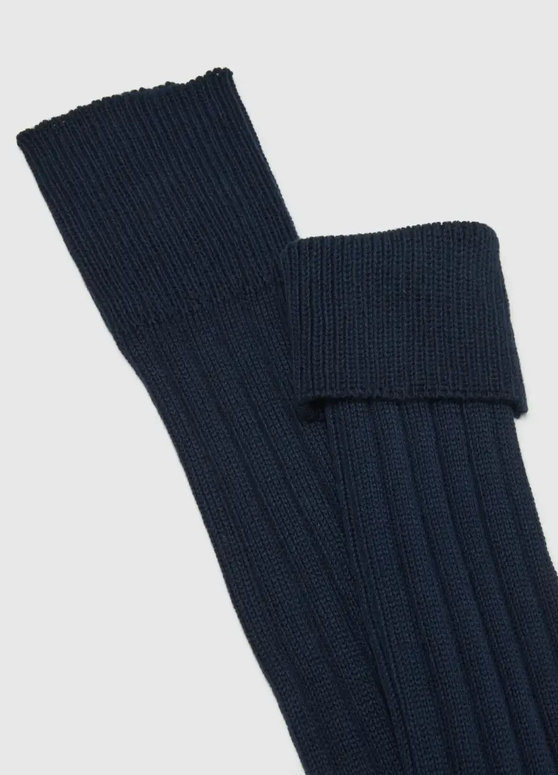 PIOMBO Calze Uomo Blu 3048534 miniatura 2