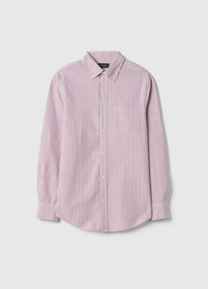 Camicia In Puro Cotone Multicolor Regular Fit, Uomo, Multicolor