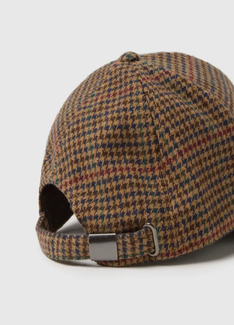 Cappello A Quadri Marrone, Uomo, Marrone miniatura 2