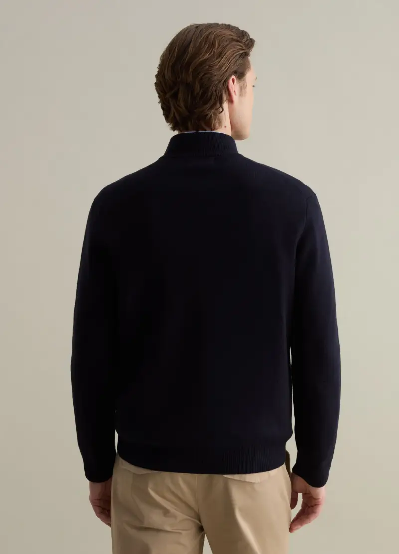 PIOMBO Cardigan Uomo Blu 4192742 miniatura 3