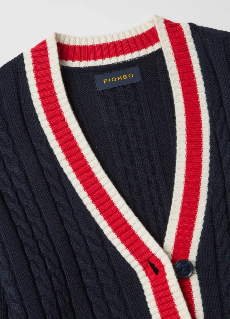 PIOMBO Cardigan Donna Multicolore 3984372 miniatura 2